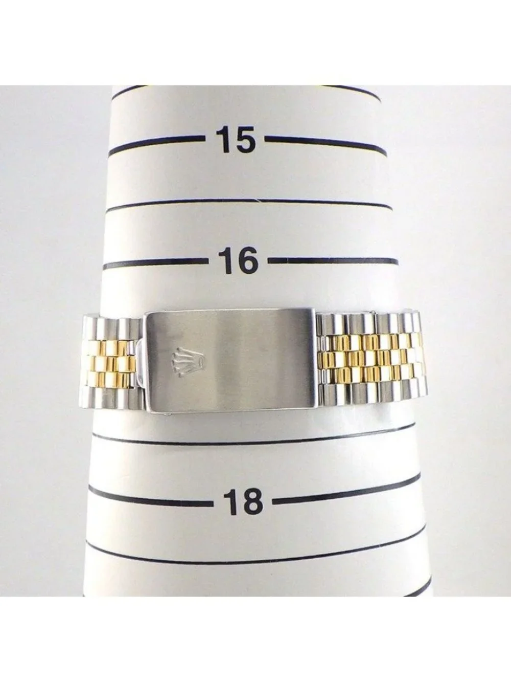 Rolex Watch Datejust Arabic Index White Dial 18k Yellow Gold SS Automatic